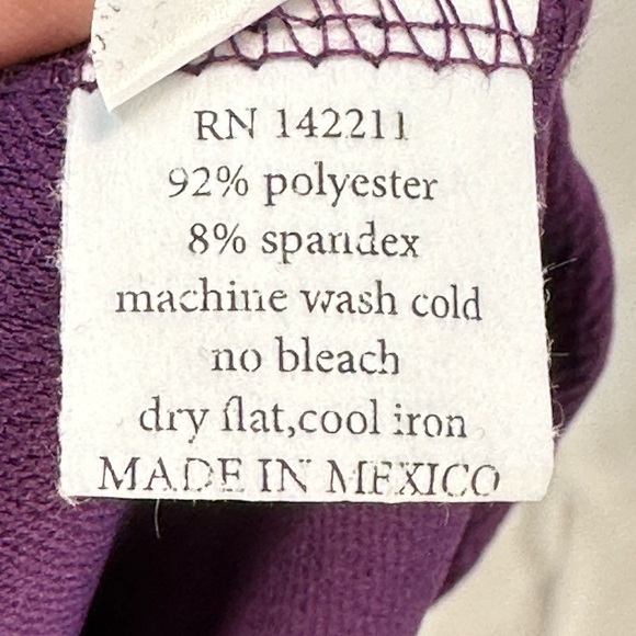 24Seven Comfort Apparel Sleeveless Hi-Low Tank Midi Dress - Purple - size XL - Picture 9 of 10